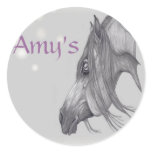 I Love Arabians, Arabian Horse Art stickers