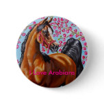I Love Arabians buttons