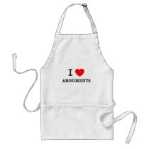 I Love Arguments Apron