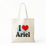 I love Ariel Tote Bags