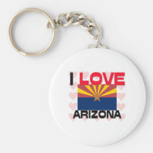 I Love Arizona Key Chains