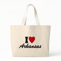 I Love Arkansas Tote Bag
