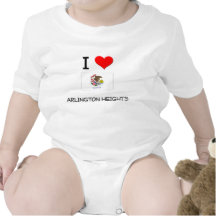 I Love ARLINGTON HEIGHTS Illinois Shirts