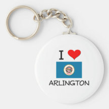 I Love Arlington Minnesota Key Chains