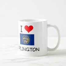I Love Arlington Nebraska Mugs