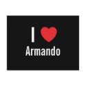 I love Armando postcards