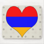 I Love Armenia Mouse Mat