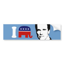 I Love Arnold Schwarzenegger 1 Bumper Sticker