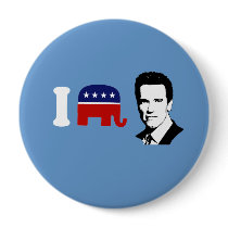 I Love Arnold Schwarzenegger 1 Pinback Button