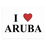 I Love Aruba Postcards