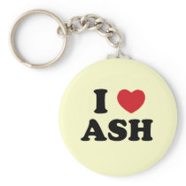 I love Ash Keychains