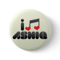 I Love Ashiq buttons