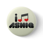 I Love Ashiq buttons