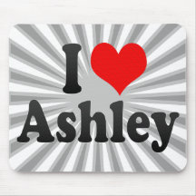 I love Ashley Mousepad