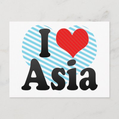 asia postcard