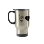 I Love ASL Travel Mug