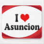 I Love Asuncion, Paraguay Mousemats