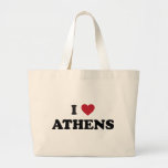 I Love Athens Georgia Canvas Bag