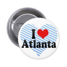 I Love Atlanta Button