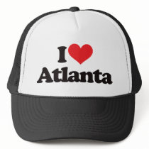 I Love Atlanta Trucker Hats