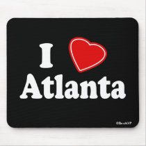 I Love Atlanta Mousemats