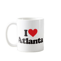 I Love Atlanta Coffee Mugs
