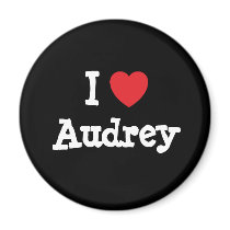 I love Audrey heart T-Shirt