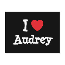 I love Audrey heart T-Shirt