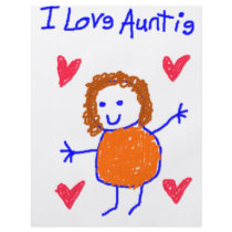 I Love Auntie Flyers