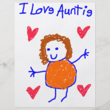 I Love Auntie Flyers