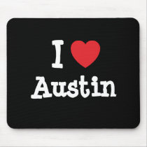 I love Austin heart custom personalised
