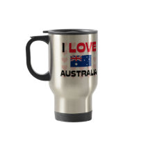 I Love Australia Coffee Mug
