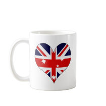 I Love Australia Coffee Mugs