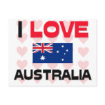 I Love Australia postcards