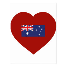 I Love Australia Postcards