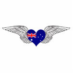 I Love Australia -wings Photo Cutout
