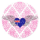 I Love Australia -wings Sticker