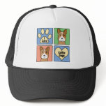 I Love Australian Cattle Dogs hats