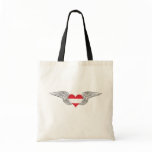 I Love Austria -wings Tote Bag