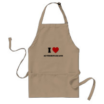 I Love Authoritarians Aprons