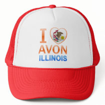 I Love Avon, IL Hat