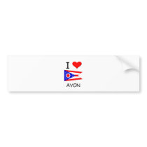 I Love Avon Ohio Bumper Sticker