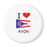 I Love Avon Ohio Magnet