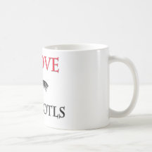 I Love Axolotls Coffee Mug