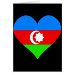 I Love Azerbaijan Heart Greeting Cards