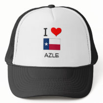 I Love Azle Texas Hats