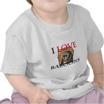 I Love Baboons T-shirt