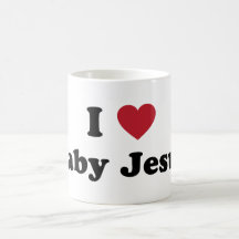 I love baby jesus mug