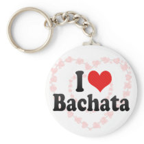 I Love Bachata Keychain
