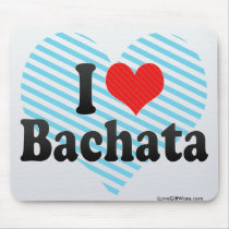 I Love Bachata Mouse Pad